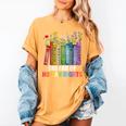 Women Floral Book Big Fan Of Human Rights Liberal Protest Women's Comfort Colors T-Shirt Mustard Women Floral Book Big Fan Of Human Rights Liberal Protest Women's Comfort Colors T-Shirt Mustard