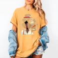 Women's Education Is Freedom Teacher Books Black History Month Women's Comfort Colors T-Shirt Mustard