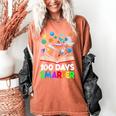 100th Day Of School Astronaut Books Space 100 Days Smarter Women's Comfort Colors T-Shirt Yam 100th Day Of School Astronaut Books Space 100 Days Smarter Women's Comfort Colors T-Shirt Yam