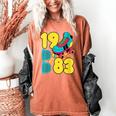 1983 Retro Raised In The 80s Old School Nostalgia Vibes Women's Comfort Colors T-Shirt Yam