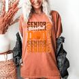 2026 Basketball Senior Dad Graduation Matching Family Women's Comfort Colors T-Shirt Yam