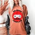 5th Grade Level Complete Gamer Graduation Women's Comfort Colors T-Shirt Yam