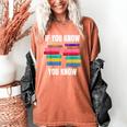 67 Reading Books 6 7 If You Know Six Seven Women's Comfort Colors T-Shirt Yam 67 Reading Books 6 7 If You Know Six Seven Women's Comfort Colors T-Shirt Yam