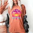 80s Fashion Girls Just Wanna Have Fun 1980s Nostalgia Women's Comfort Colors T-Shirt Yam