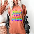80's Girls Just Wanna Have Fun Nostalgia 1980s Style Premium Tri-Blend Women's Comfort Colors T-Shirt Yam