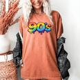 90s Retro Pop Art Rainbow Lips Nostalgia Costume 90s Women's Comfort Colors T-Shirt Yam 90s Retro Pop Art Rainbow Lips Nostalgia Costume 90s Women's Comfort Colors T-Shirt Yam