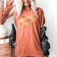 Advocate Support Empower Groovy Social Worker Graduation Women's Comfort Colors T-Shirt Yam