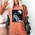 Aesthetic Spaceman Astronaut On The Moon Space Introvert Women's Comfort Colors T-Shirt Yam Aesthetic Spaceman Astronaut On The Moon Space Introvert Women's Comfort Colors T-Shirt Yam