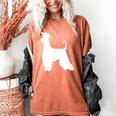 Afghan Hound Graduation Dog Graduate Men Women Kids Women's Comfort Colors T-Shirt Yam