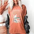 Anti-Social Book-Club Cat Graphic Women's Comfort Colors T-Shirt Yam