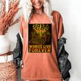 Antiques Collector Writing Retro Nostalgia Curiosity Women's Comfort Colors T-Shirt Yam