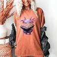 Axolotl Bookworm Reading Book Kawaii Graphic Women's Comfort Colors T-Shirt Yam Axolotl Bookworm Reading Book Kawaii Graphic Women's Comfort Colors T-Shirt Yam