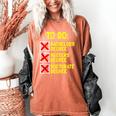 Bachelors Masters Doctorate Degree DR PHD Graduation Women's Comfort Colors T-Shirt Yam