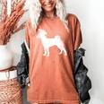 Basenji Graduation Dog Graduate Women's Comfort Colors T-Shirt Yam
