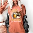 I Like Beer My Dog And Maybe 2 People Introvert Pun Women's Comfort Colors T-Shirt Yam