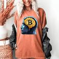 Bitcoin Human Brain Memory Clever Smart Intelligence Women's Comfort Colors T-Shirt Yam