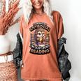 Book Lover Hedgehog Reading Books Introvert Bookworm Women's Comfort Colors T-Shirt Yam