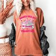 All Booked For Valentines Book Reading Coquette Bow Women's Comfort Colors T-Shirt Yam