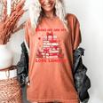 Books Are My Love Language Valentine Book Reading Teacher Women's Comfort Colors T-Shirt Yam