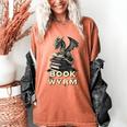 Bookwyrm Dragon Fantasy Bookish Fairytale Book Lover Women's Comfort Colors T-Shirt Yam Bookwyrm Dragon Fantasy Bookish Fairytale Book Lover Women's Comfort Colors T-Shirt Yam