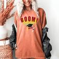 Boom Graduation Hat And Diploma For Proud Graduate Women's Comfort Colors T-Shirt Yam