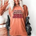 Born To Read Books Forced To Read Emails Groovy Reading Women's Comfort Colors T-Shirt Yam