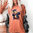 Capybara Graduation Dabbing Capy Wearing Graduate Gown Women's Comfort Colors T-Shirt Yam