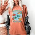 Cartoon Sarcasm Anti-Social Nihilism Introvert Fish Women's Comfort Colors T-Shirt Yam