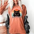 Cat Pun Introvert Anti Social Ew People Kitty Women's Comfort Colors T-Shirt Yam