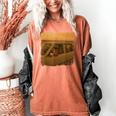Cat Sloth Dog Retro Nostalgia Roadtrip Photo Women's Comfort Colors T-Shirt Yam Cat Sloth Dog Retro Nostalgia Roadtrip Photo Women's Comfort Colors T-Shirt Yam