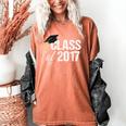 Class Of 2017 Senior Graduation Women's Comfort Colors T-Shirt Yam