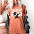 Class Of 2018 Graduation Dabbing Panda Bear Women's Comfort Colors T-Shirt Yam