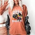 Class Of 2022 Monster Truck Graduation Cap Retro Sunset Boy Women's Comfort Colors T-Shirt Yam
