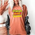 Class Of 2022 Senior 2000s Animated Movie Style Graduation Women's Comfort Colors T-Shirt Yam