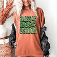 Class Of 2025 Senior Green Student Graduation Women's Comfort Colors T-Shirt Yam