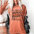 Class Of 2025 Senior Orange And Student Graduation Women's Comfort Colors T-Shirt Yam