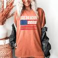Class Of 2026 Senior Back To School American Flag Graduation Women's Comfort Colors T-Shirt Yam