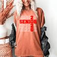 Class Of 2026 Senior Back To School 2026 Graduation 2026 Women's Comfort Colors T-Shirt Yam