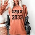 Class Of 2033 Shirt Graduation Women's Comfort Colors T-Shirt Yam