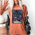 Color Graphic The Introvert Tarot Card Raglan Baseball Tee Women's Comfort Colors T-Shirt Yam Color Graphic The Introvert Tarot Card Raglan Baseball Tee Women's Comfort Colors T-Shirt Yam