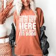 Cool Introvert Just Pretends I'm Not Heres Women's Comfort Colors T-Shirt Yam