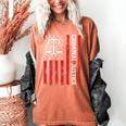 Criminal Justice Major College Student Graduate Graduation Premium Women's Comfort Colors T-Shirt Yam