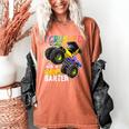 I Crushed Kindergarten Monster Truck Graduation Boys Small Women's Comfort Colors T-Shirt Yam