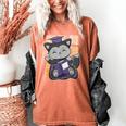 Cute Anime Fox Graduate Of A Class For Graduation Women's Comfort Colors T-Shirt Yam