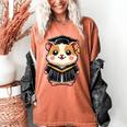 Cute Hamster Graduation Women's Comfort Colors T-Shirt Yam