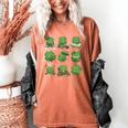 Cute Shamrock Reading St Patricks Day Teacher Book Lovers Women's Comfort Colors T-Shirt Yam Cute Shamrock Reading St Patricks Day Teacher Book Lovers Women's Comfort Colors T-Shirt Yam