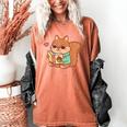 Cute Squirrel Reading A Book Lovers Anime Kawaii Women Kids Women's Comfort Colors T-Shirt Yam Cute Squirrel Reading A Book Lovers Anime Kawaii Women Kids Women's Comfort Colors T-Shirt Yam