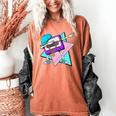 Dabbing Cassette Tape 70s 80s 80s Outfit Nostalgia Women's Comfort Colors T-Shirt Yam