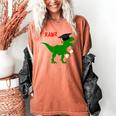 Dinosaur Rawr Diploma Graduate Graduation Women's Comfort Colors T-Shirt Yam