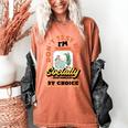 Don't Test Me Introvert's Women's Comfort Colors T-Shirt Yam